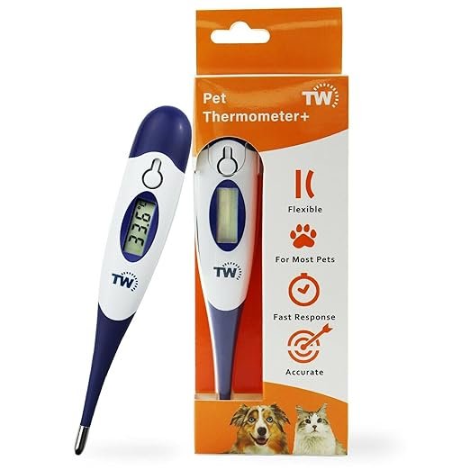 Termómetro digital con sonda flexible para mascotas